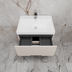 Style Line Тумба под раковину Матис 60 крем – фотография-4